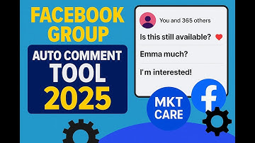 Facebook Group Auto Comment Tool In 2025 | MKT Care