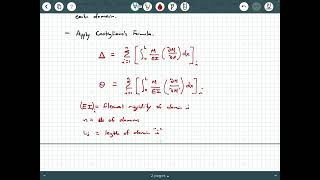 Structural Analysis - Video 83:  Castigliano's Method for Beams & Frames Background