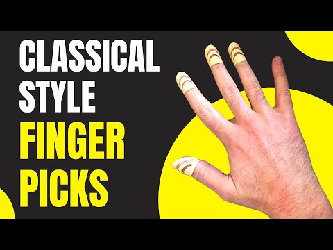 Classical Guitar Finger Picks | Alaska Pik Review (finger picks vs nails)