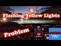 Problem with Flashing Yellow Lights using Traffic Light and Stop Sign Control