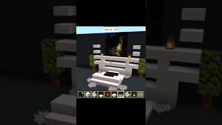 Luxury Modern Bed Tutorial for Minecraft #minecraft