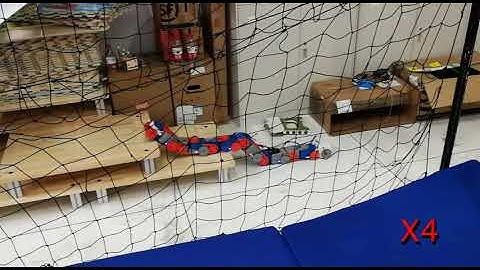snake-like robot climbs multi steps