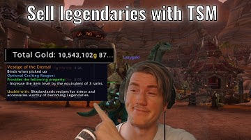 The definite guide to using TSM to sell rank 7 legendaries!