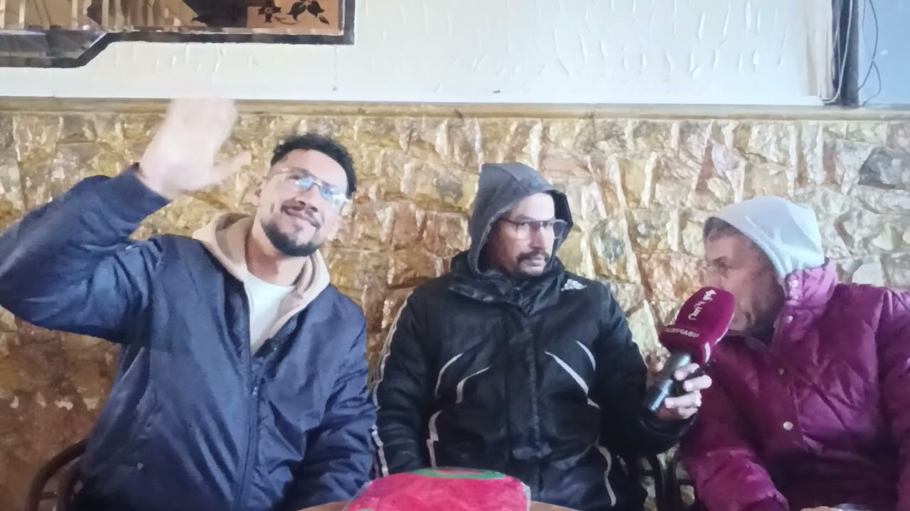 جلسة قبيل الفينال مع با الحاج ادريس وزكرياء مولوع كرة القدم بسطات