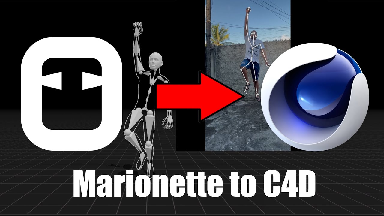 How to Retarget Marionette Animations in Cinema 4D | Easy Tutorial ...