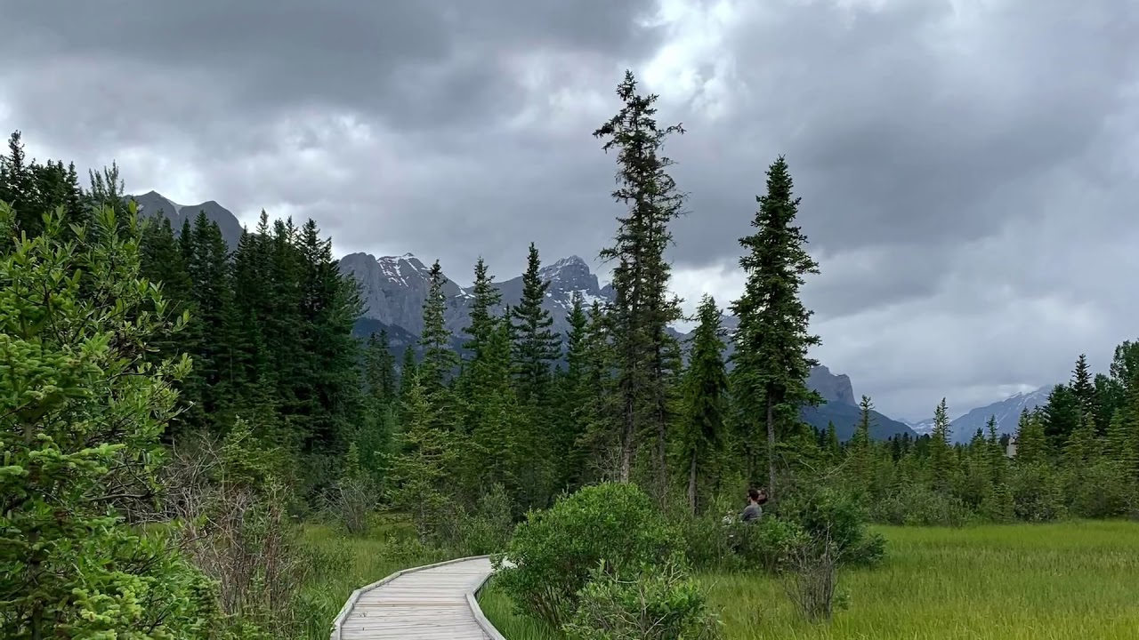 Spring Creek in Canmore (a 4-minute view)