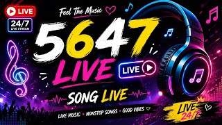 Feel the Music🌙 Night Vibes Live🎵 Relax & Listen🚀 Trending Live💖 Heart Touching Songs🎶 #5648live