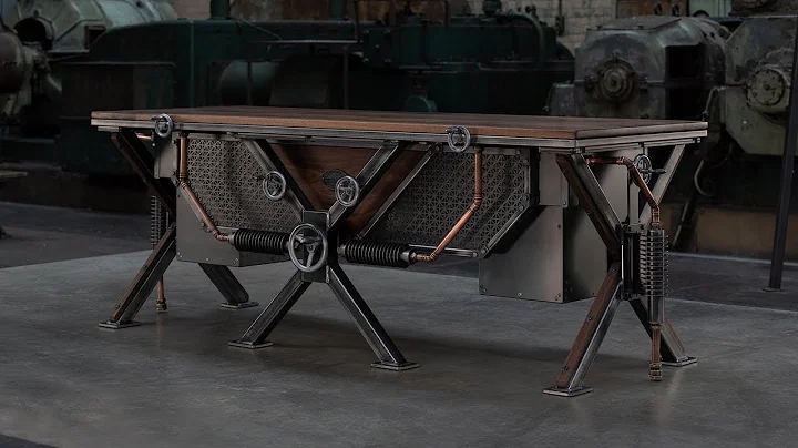 The Steampunk Desk | Steel Vintage - The Industrial Furniture Company - DayDayNews