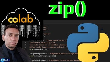 Cómo usar la Función zip() en Python (Google Colab)