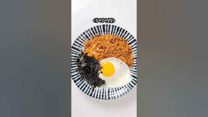 A super easy one-meal recipe that anyone can make [Tuna Kimchi Rice Bowl] 🧡 #Today'sCooking #Cook...