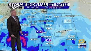 WEATHER ALERT DAY: Tracking snow Thursday afternoon and night