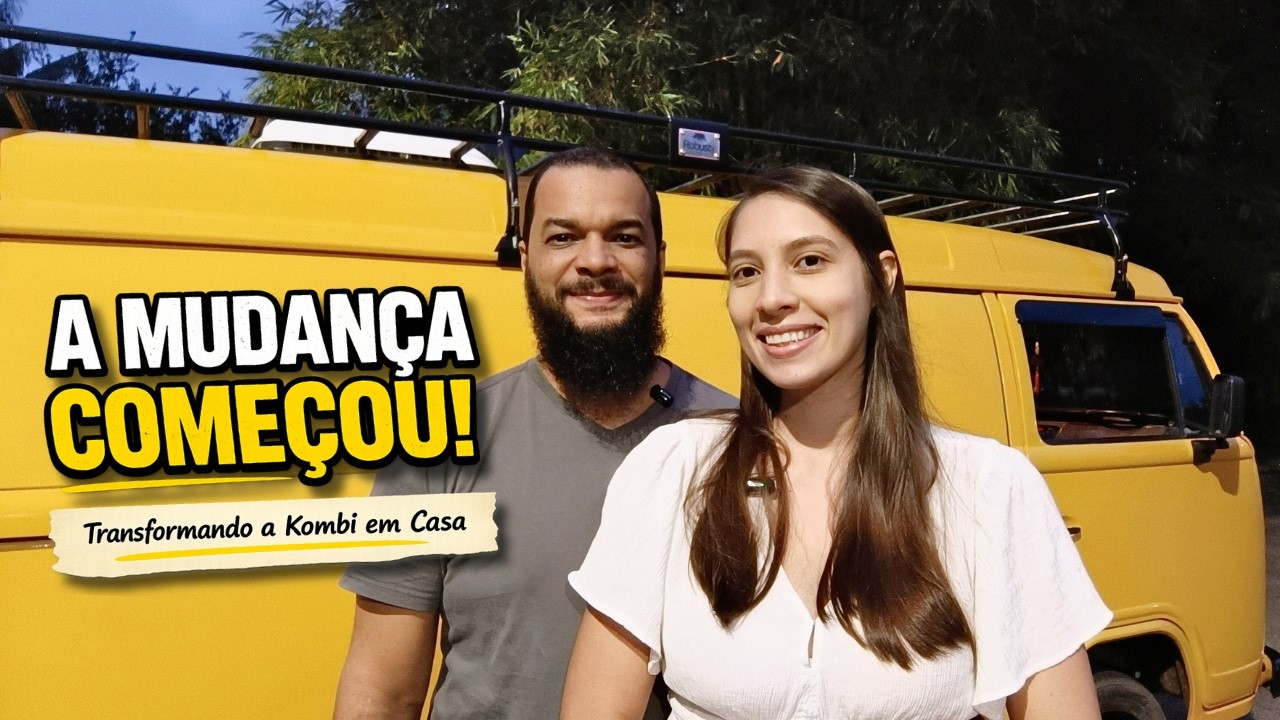 Conhecendo a Kombi e o que fizemos até aqui!
