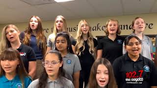 Jeff & Aimee Sing Luke Combs’ “Beautiful Crazy” With Somerset Academy’s Choir