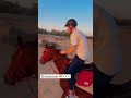 نور خياااااال اول مرة يركب الخيل بيجنن