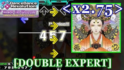 【DDR 2014】 海神[Wadatsumi] / 兎々 [DOUBLE EXPERT] 譜面確認+Clap