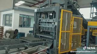 QUNFENG QS1000 Automatic Concrete Block production line