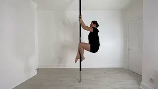 Beginner Pole Dance Tutorial. Front Climb