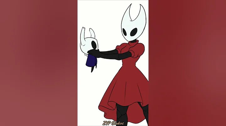 Hornet & Knight: Canon VS Fandom Part 2 🗿 #animation #meme #silksong #animacion #art #hornet