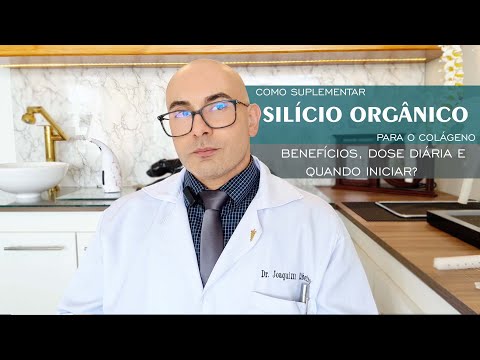 Como suplementar SILÍCIO ORGÂNICO após 30 anos de idade para formar colágeno na pele e articulações💊