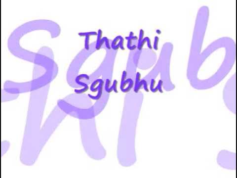 Thathi Sgubhu