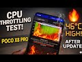 Poco X8 Pro CPU Throttling After Update 🔥🔥🔥 #pocox8pro