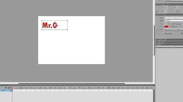 Flash Animation CS4   Classic Tween
