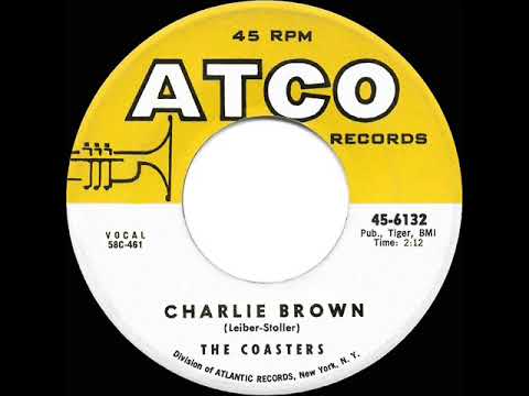 1959 HITS ARCHIVE: Charlie Brown - Coasters (a #2 record) - YouTube