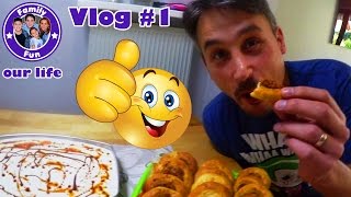BESUCH VON DER TÜRKEI Daily Vlog #1 Our life FAMILY FUN