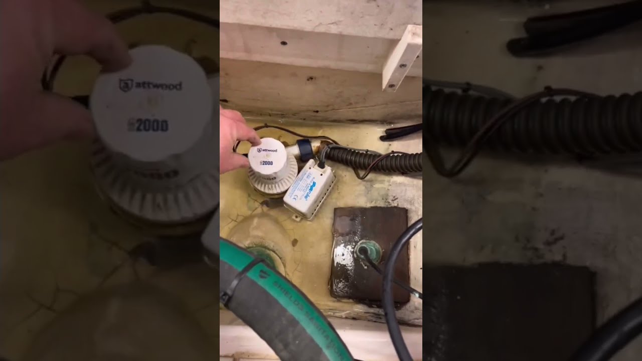 60 Second Boat Survey Ep36 Bilge Pump Installation Fail 