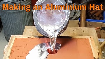 Making an Aluminium Hat - Aluminium and Polymorph Plastic