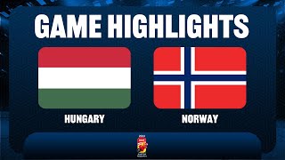 Highlights: Hungary vs Norway | 2024 #womensworlds Division 1A