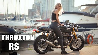 TRIUMPH THRUXTON RS 2021 / REVIEW After Riding a Month / First Ride