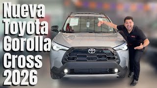 NUEVA TOYOTA COROLLA CROSS 2026 | Por fin llega con nuevo diseño