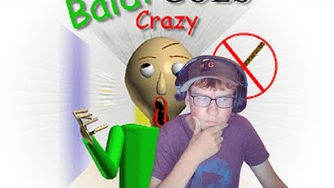 Baldi basics but baldi goes crazy part one edition, baldi basics mod