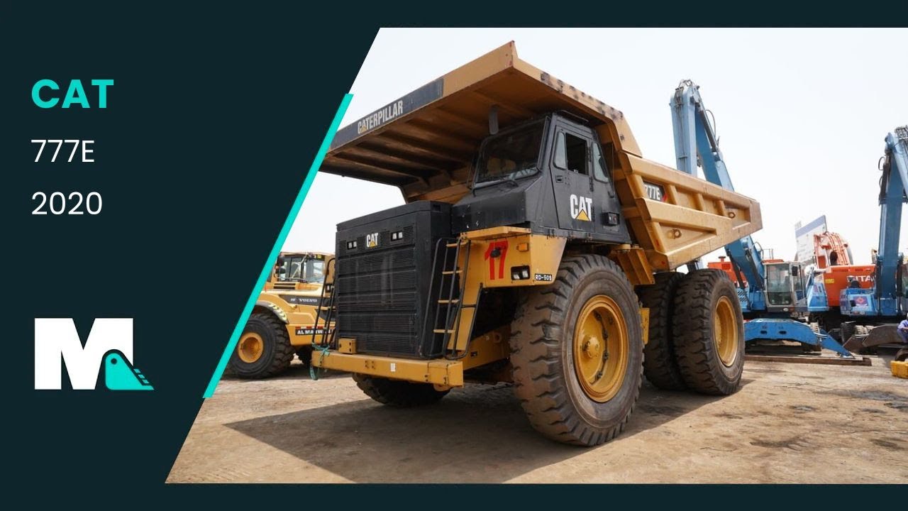 Cat 777E Rigid Dump Truck | 2020