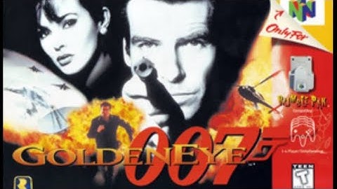 Powkiddy X18S  M64PlusFZ 007 Golden Eye N64
