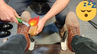 EXPERIENCE THE BEST ASMR!!! | ANGELO SHOE SHINE ASMR