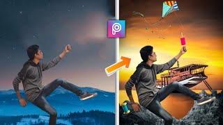 Makar Sankranti new concept viral photo editing 2020 picsart editing tutorial Bk Editz screenshot 5