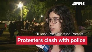 Tulane alum and protest organizer: We were never given a dispersal order