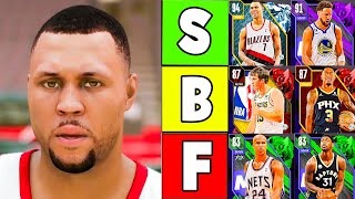 BEST SHOOTING GUARDS IN NBA 2K24 MYTEAM! (TIER LIST)