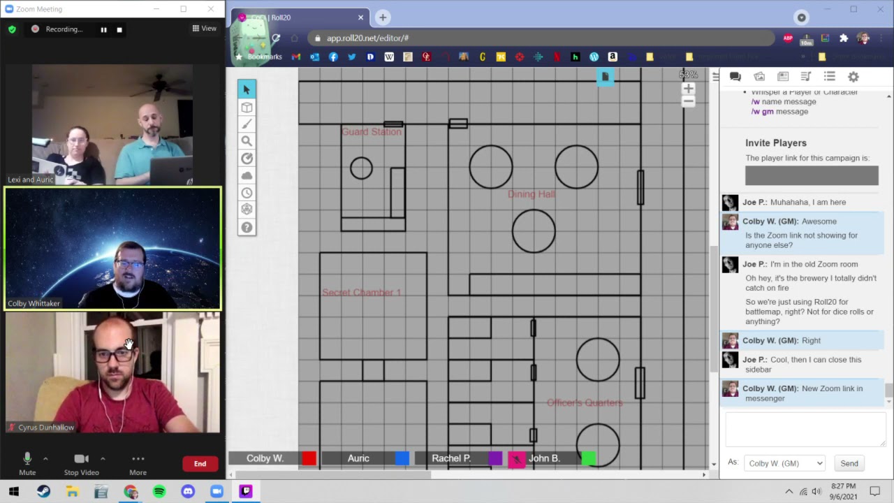 D&D - Crown of Cold Iron: Beneath the Raven Palace Part 2 (Modern Urban Fantasy) (Twitch w/map)