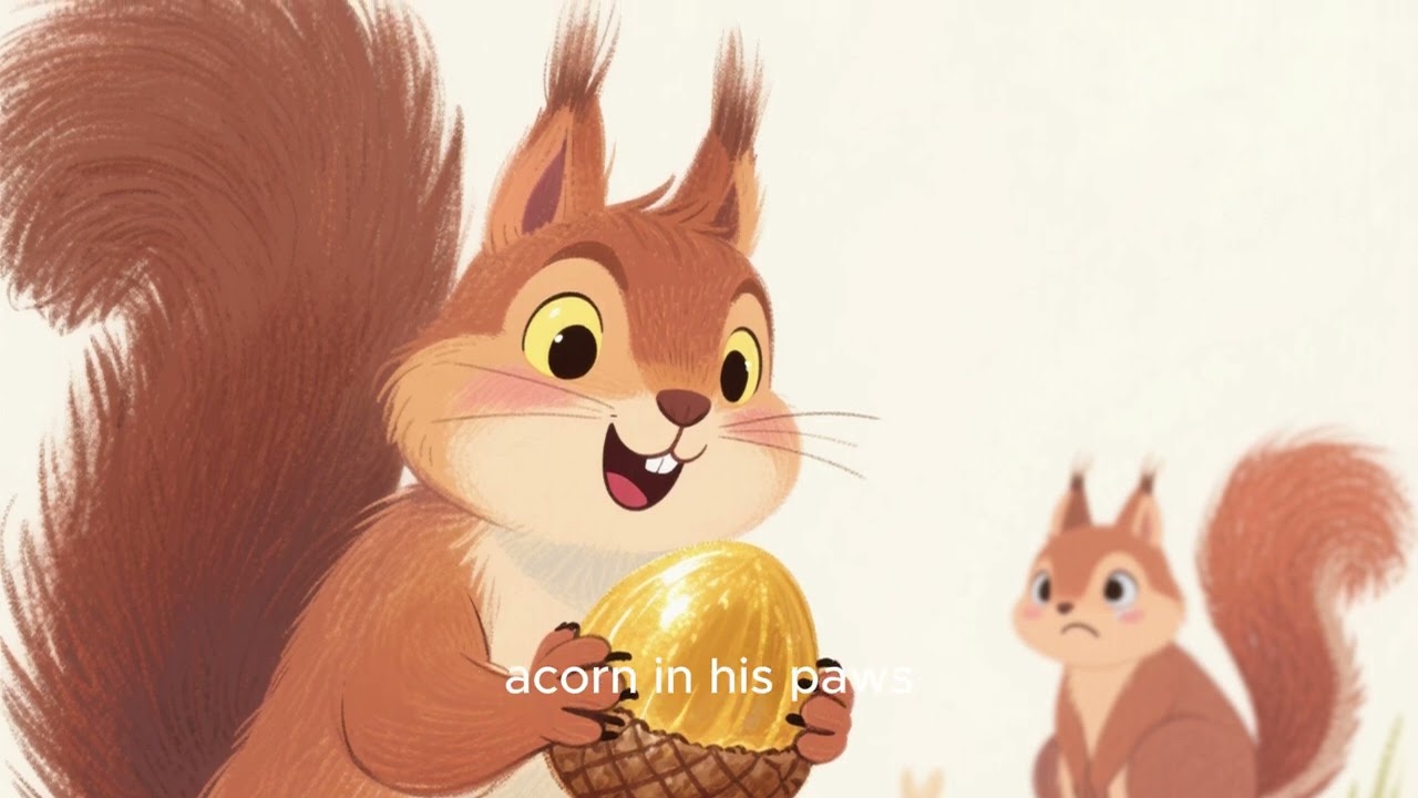 The Honest Little Squirrel 🐿️ | Moral Story for Kids | Animated Short