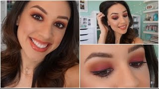 Warm Red Smoky Eye Tutorial Anastasia Beverly Hills Modern Renaissance Palette