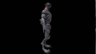 Alien 3D Texturing