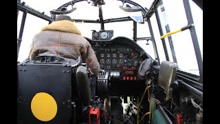 RAF Lancaster NX611 'Just Jane' Taxi Run at East Kirby Airfield - The View from the Cockpit. 10.8.13 by Andy Bennett 1,480 views 4 years ago 9 minutes, 41 seconds