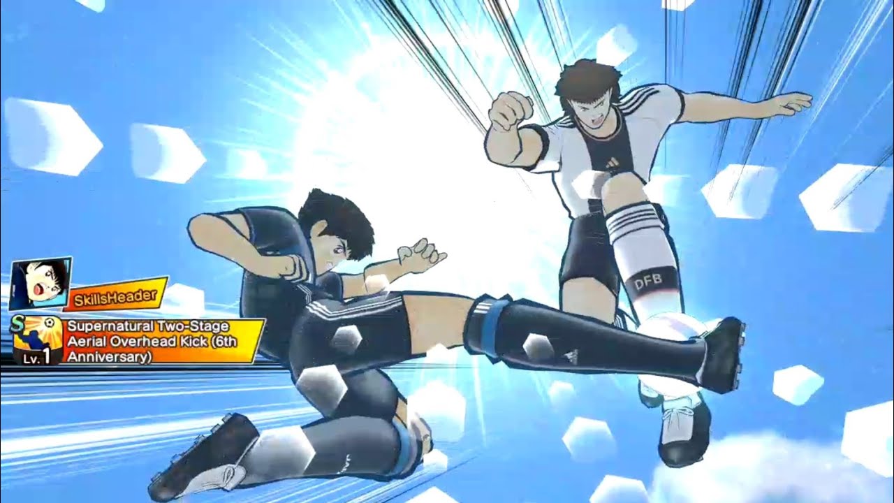 Supernatural TwoStage Aerial Overhead Kick 6th Anniv (Tsubasa Ozora