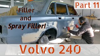 Fine Tuning the Body shape of the Swedish Brick - Volvo 240 Project - Part 11