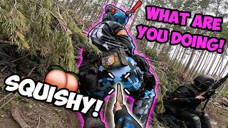 PAINTBALL FUNNY MOMENTS & FAILS ► I GOT CAUGHT BY MY GIRLFRIEND... 🍑👀