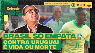 Thumbnail for BRASIL 1 X 1 COLÔMBIA: SELEÇÃO LEVOU "OLÉ" | Galvão Bueno comenta