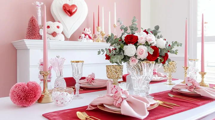 Valentine's Day Apartment Makeover | Romantic and Luxurious Vibes | Valentine Decor